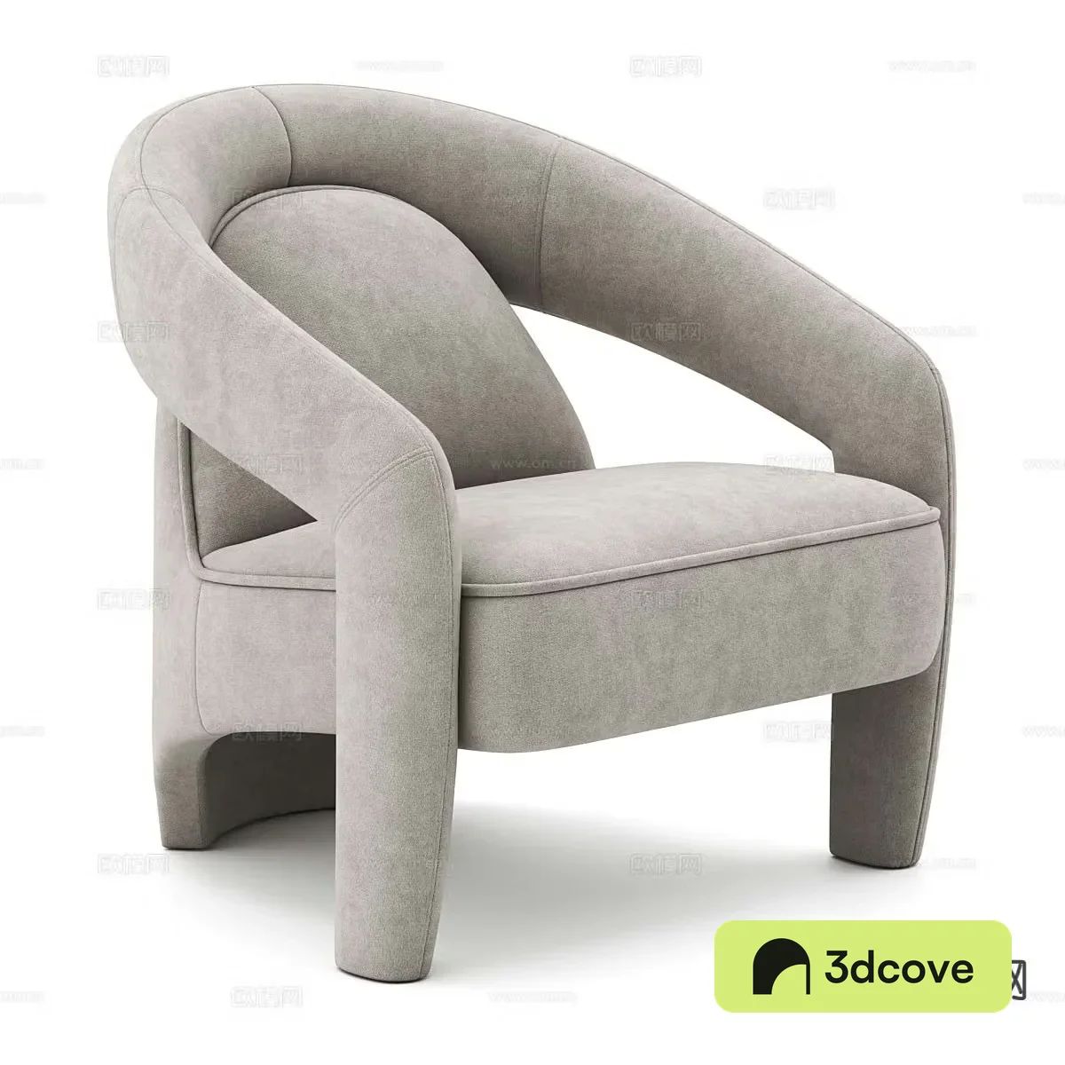 Nordic simple armchair sofa chair