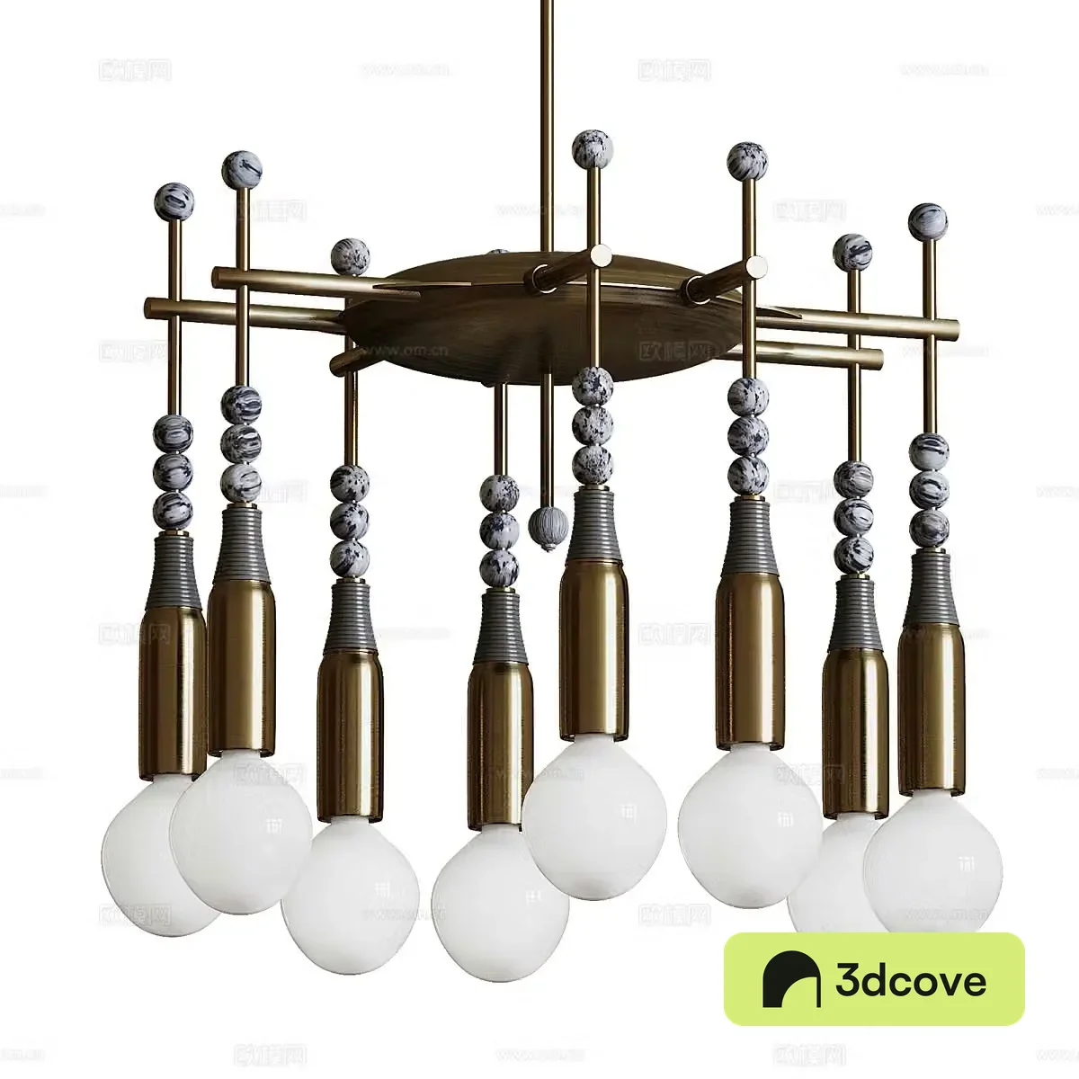 Light luxury chandeliers