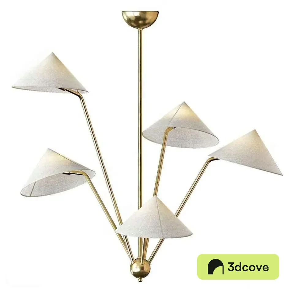 Gold Light Fixture