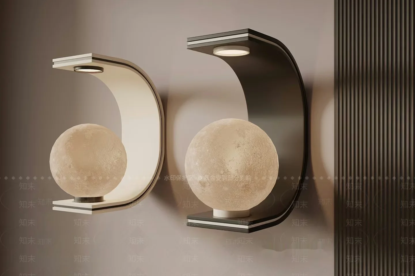 Modern Wall Light Fixtures 3D Model – 917 – VRAY Render