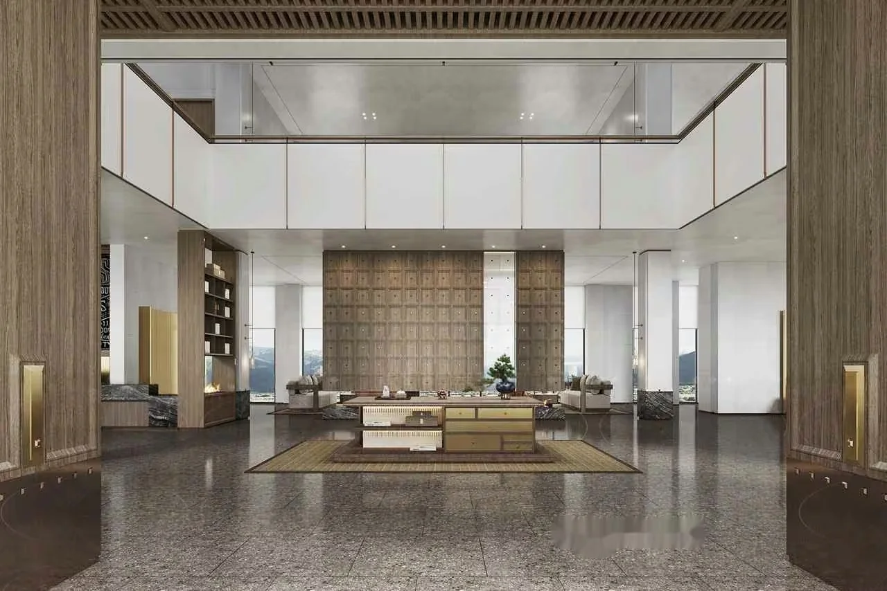 Modern High-End Living Room 3D Model – 105 – VRAY Render