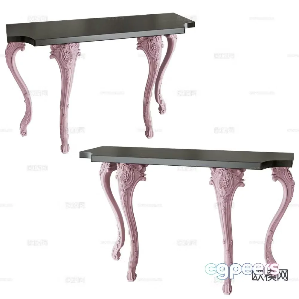 SIGMA French banquet end view entrance desk 3D model