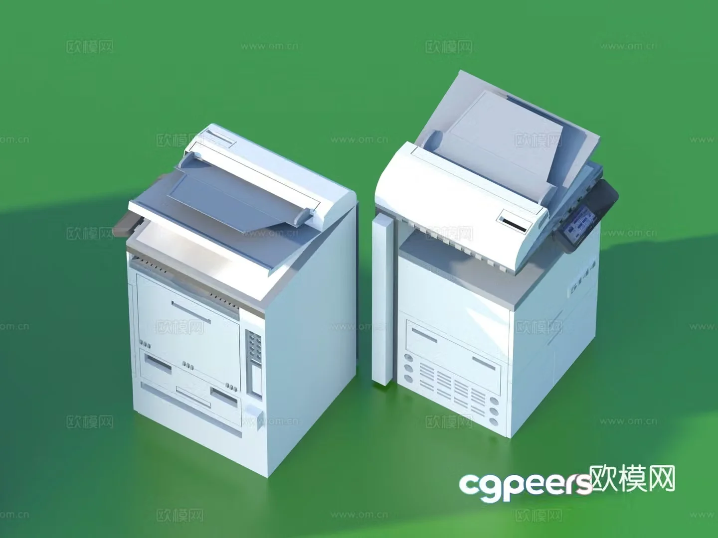 Printer Copier Scanner Office Equipment 3D Model