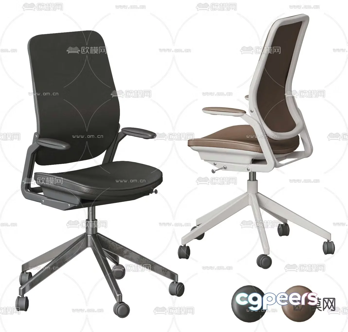 office chair chair 3d model