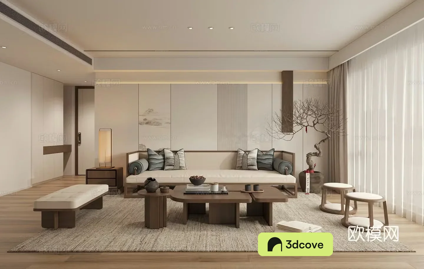 New Chinese living room