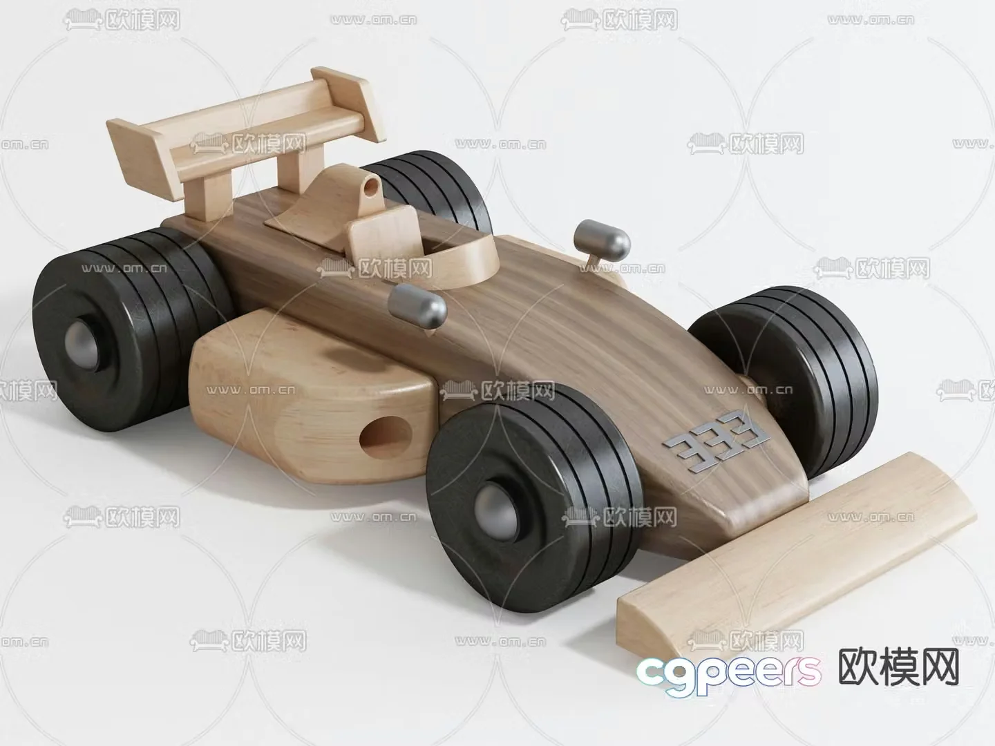 toy car racing 3d model