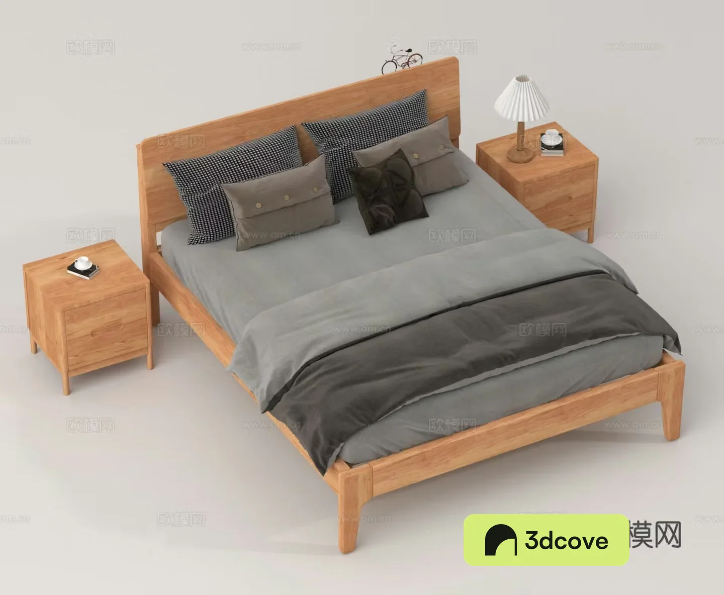 Double bed nightstand