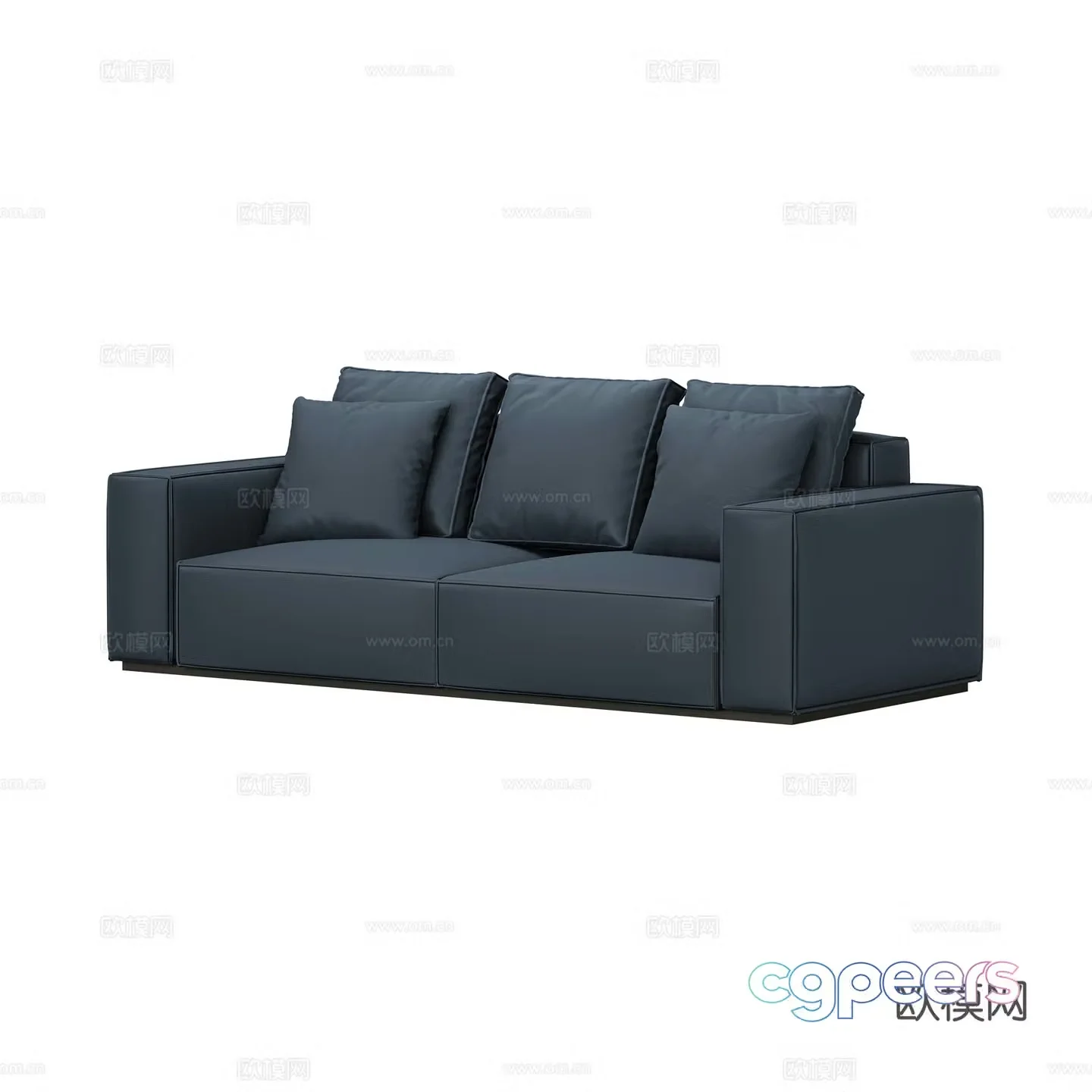 Modern love sofa 3d model
