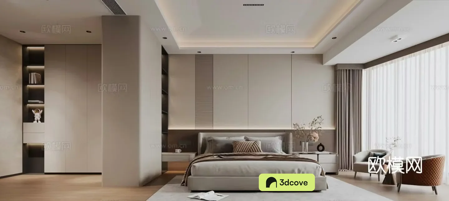Modern bedroom Master room