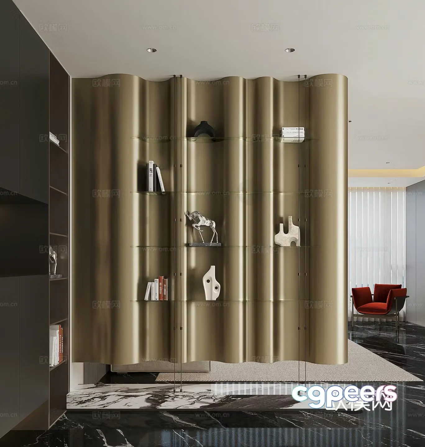 Modern entrance hallway Decorative entrance hallway Entrance entrance hallway 3D model