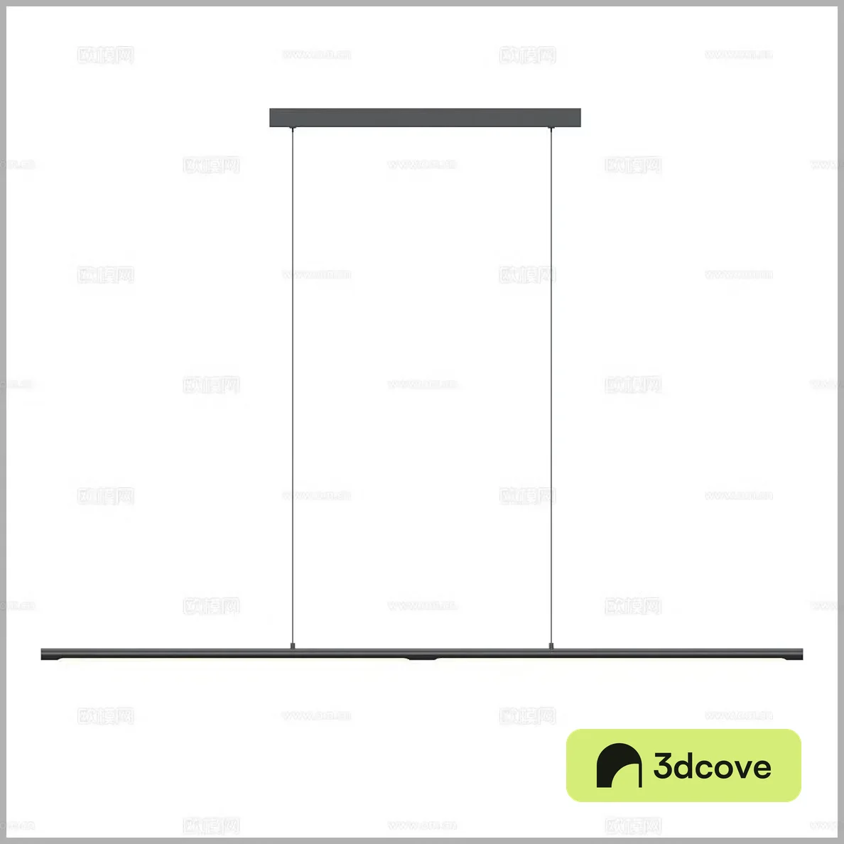 Simple chandelier Line chandelier Restaurant chandelier Strip chandelier Long chandelier One-line