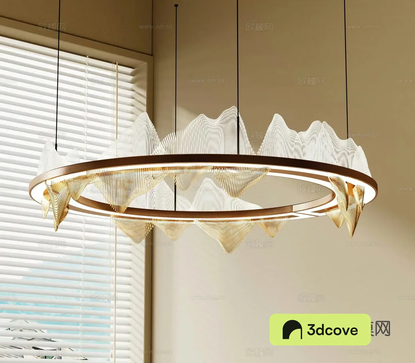 New Chinese chandelier