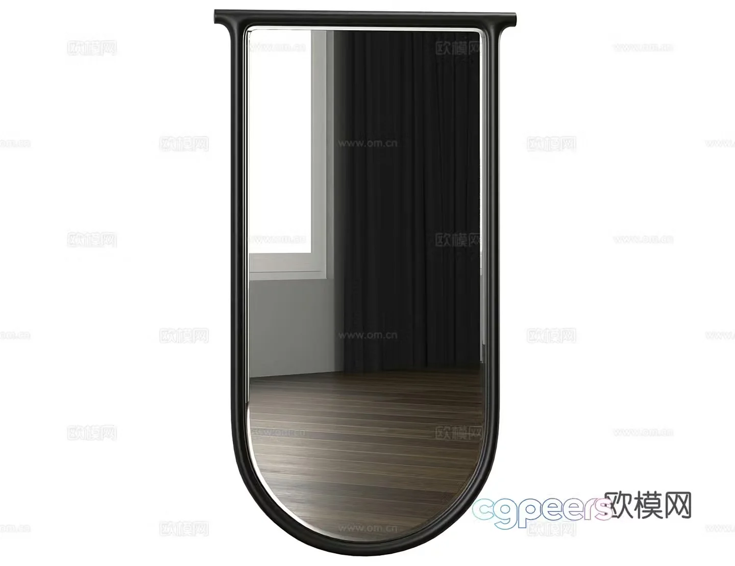 Mirror Modeling Mirror Wall Mirror Bathroom Mirror Makeup Mirror Vanity Mirror House Mirror Decorative Mirror 3D Model