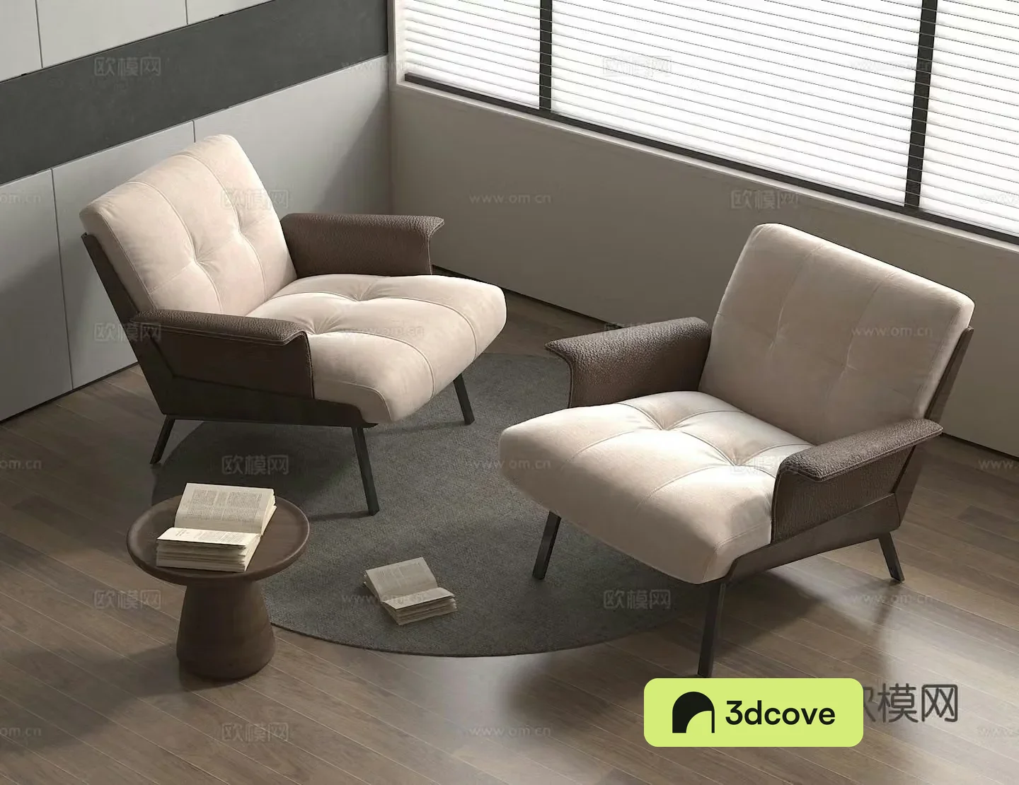 Italian style chair leisure chair table