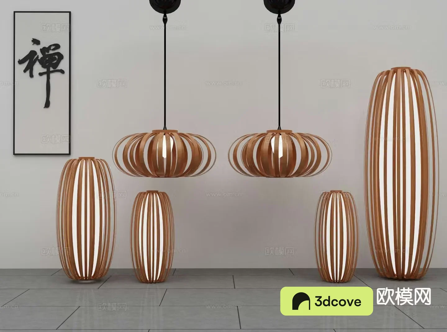 Wabi-sabi chandelier art chandelier