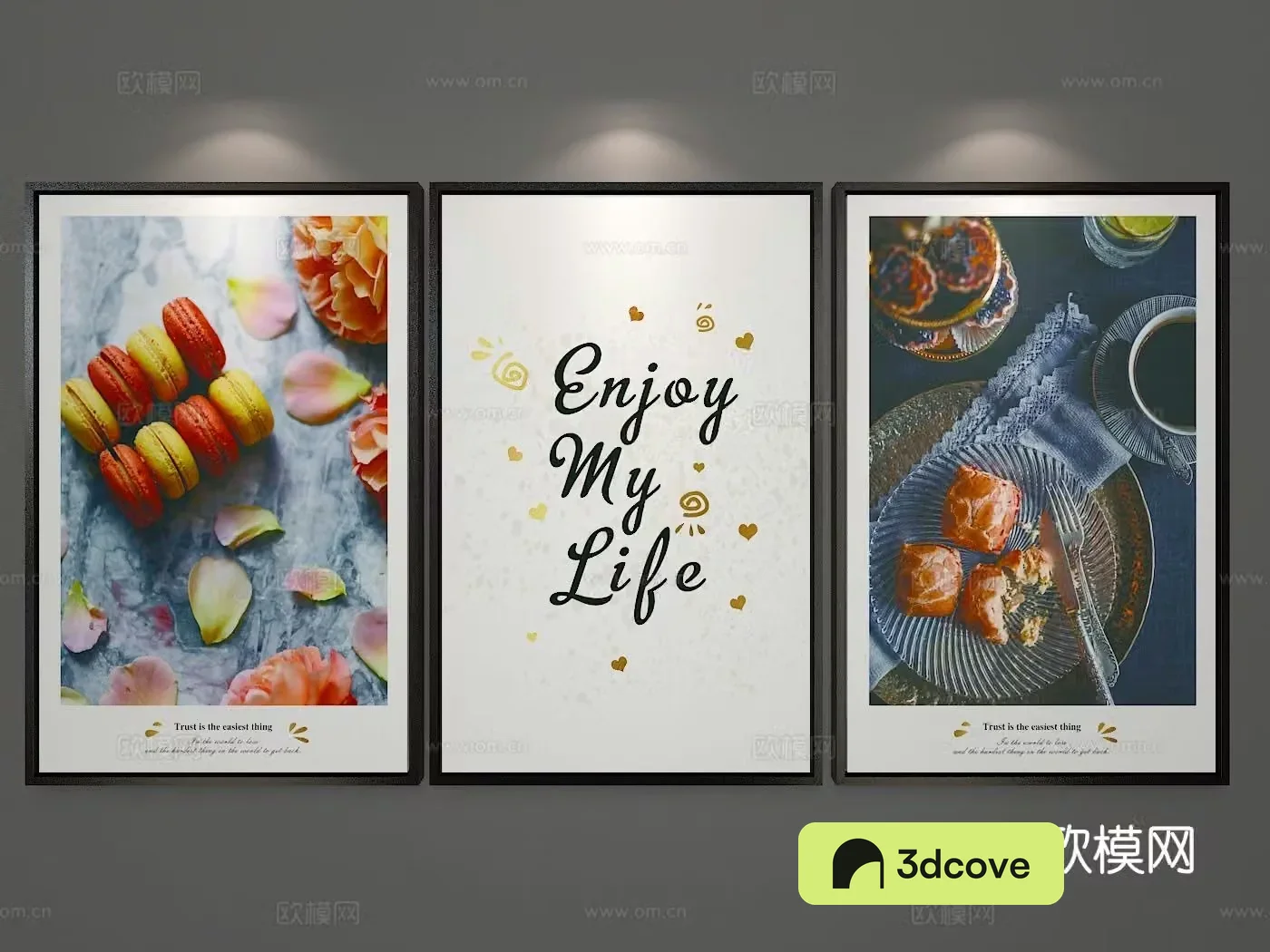 Modern art painting decorative painting