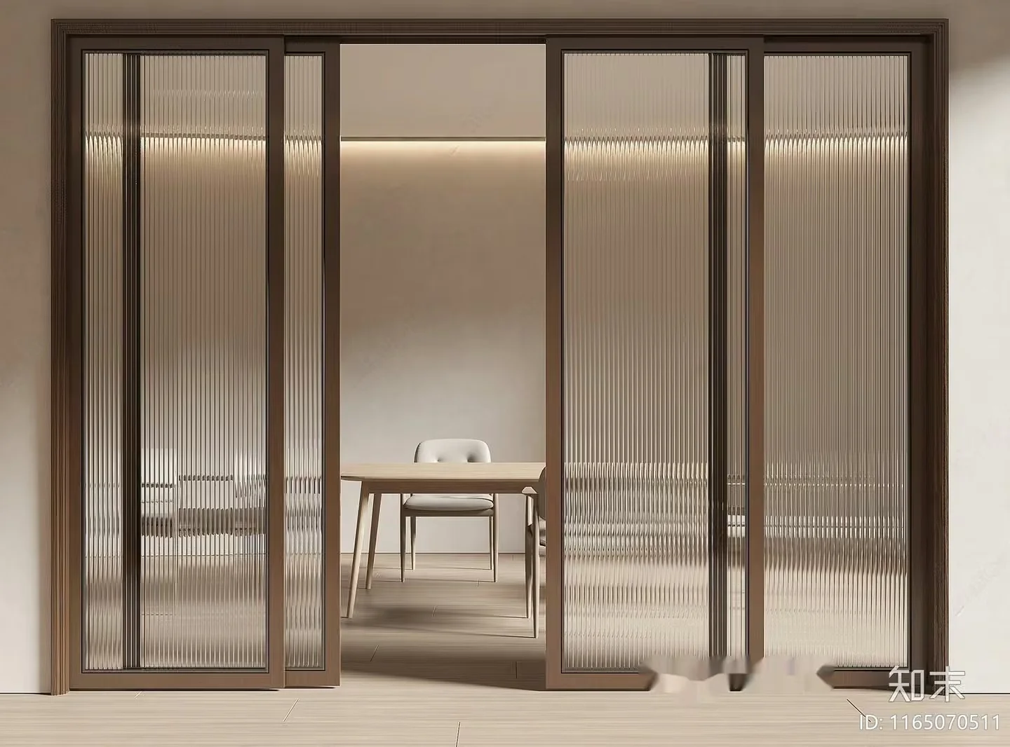 Modern Sliding Door 3D Model – 4908 – VRAY Render