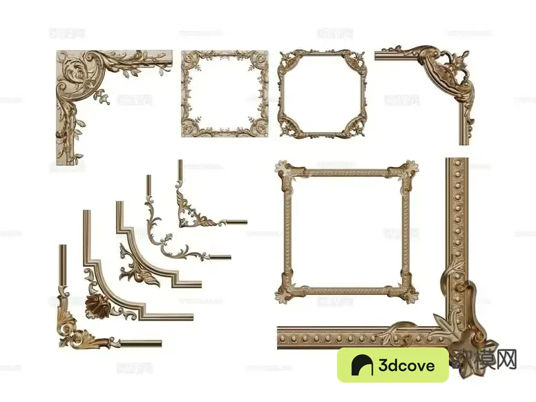 Gold Decorative Frames