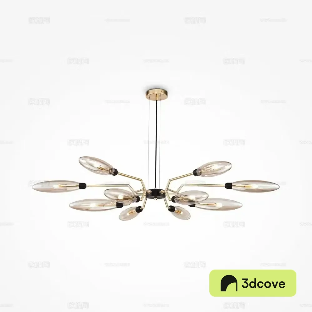 Modern light luxury chandeliers