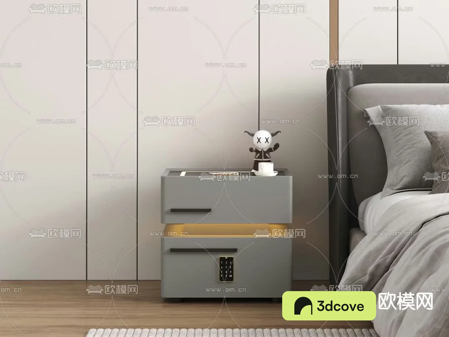 Modern safe password cabinet