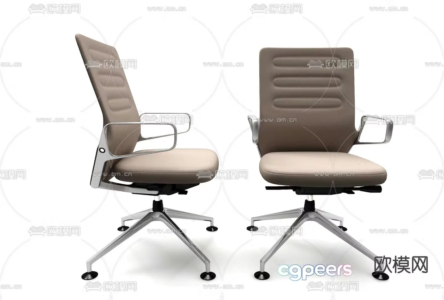 Office chair class chair 3d model