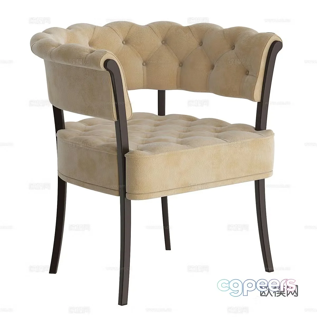 Visionnaire armchair 3d model