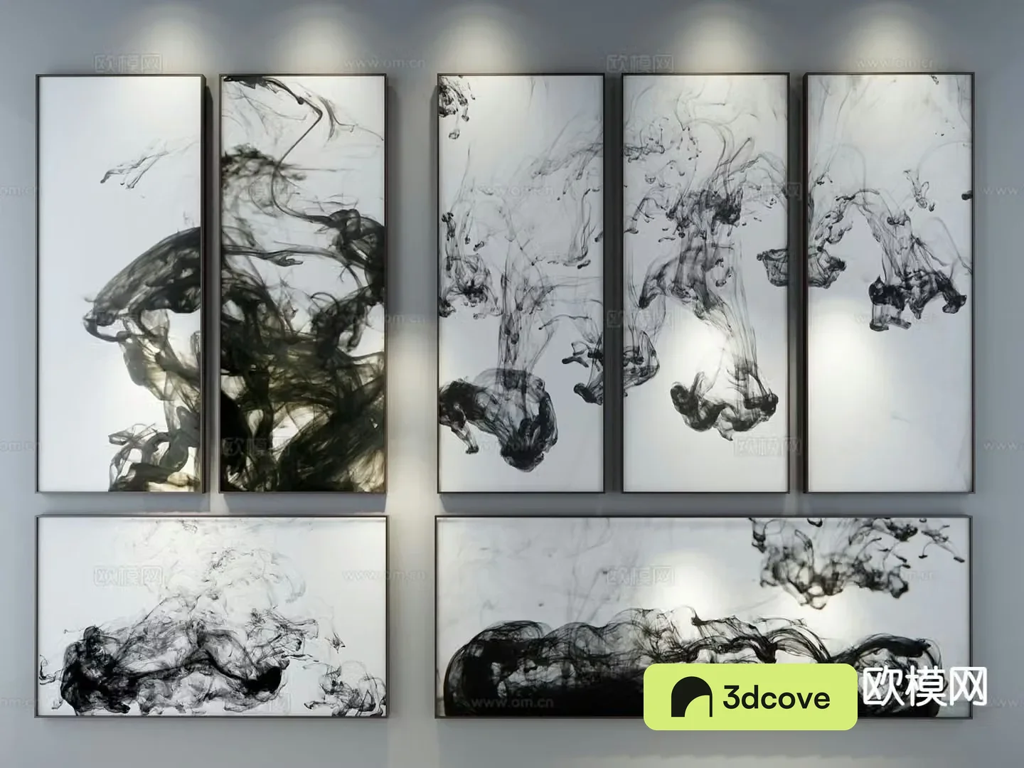 New Chinese style decorative painting ink painting hanging painting