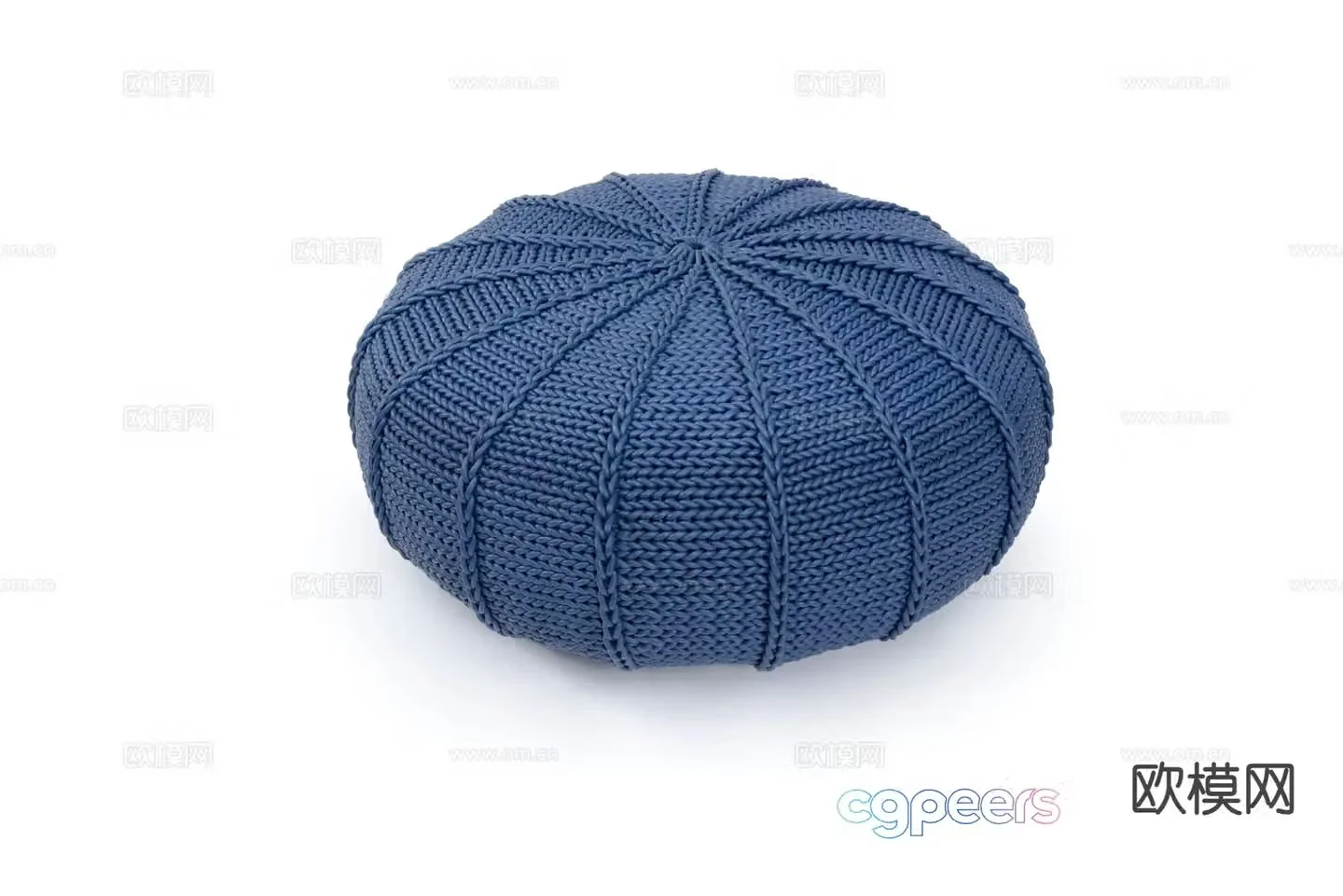 Modern stool sofa stool 3d model