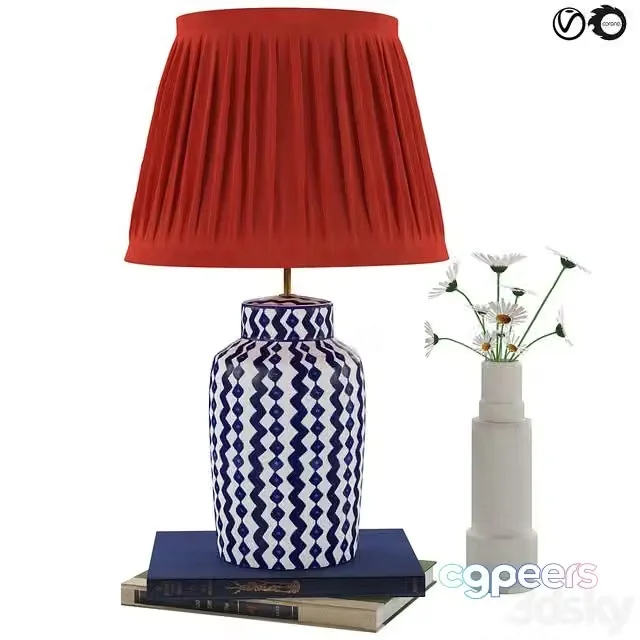 3ds Max Free – Gingembre table lamp