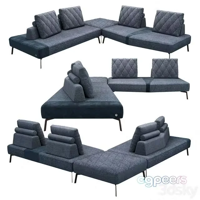 3ds Max Free – Sofa Pilatto Fashion furniture house TANAGRA