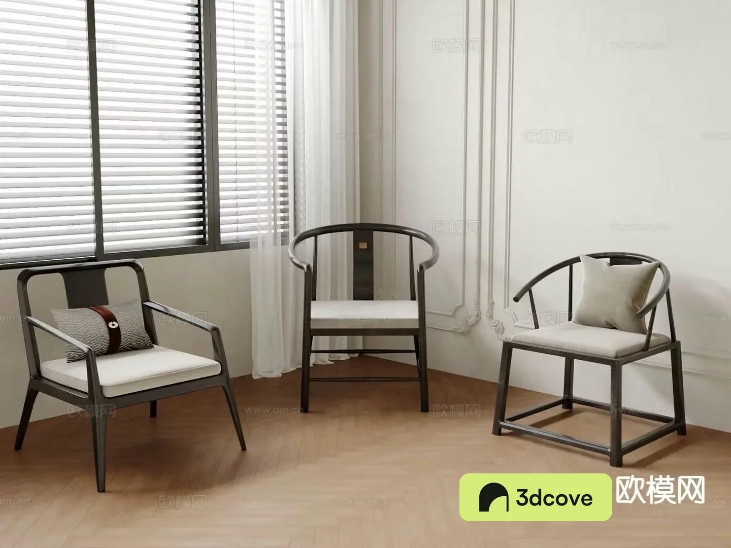 Chinese single chair armchair