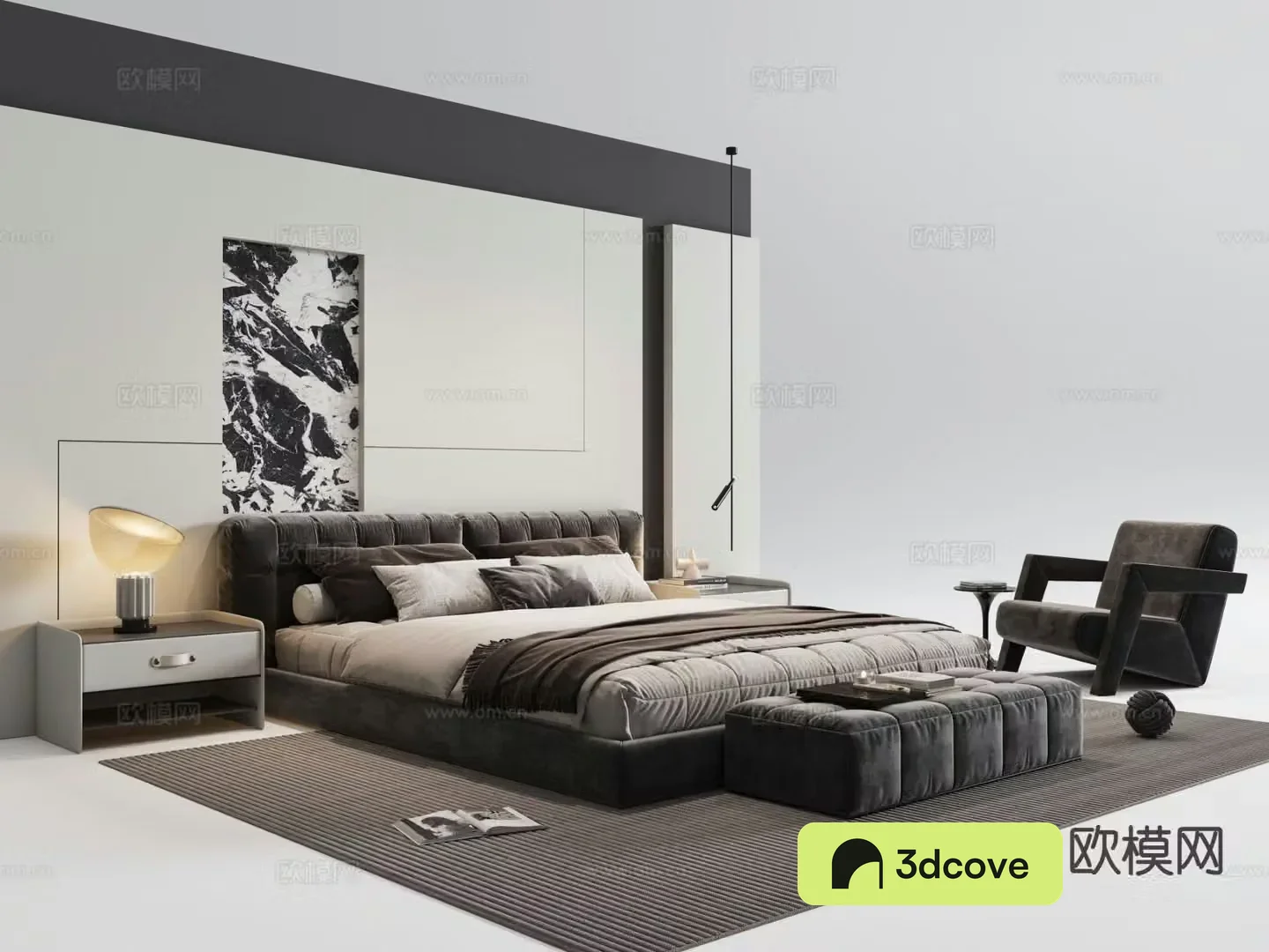 Italian double bed
