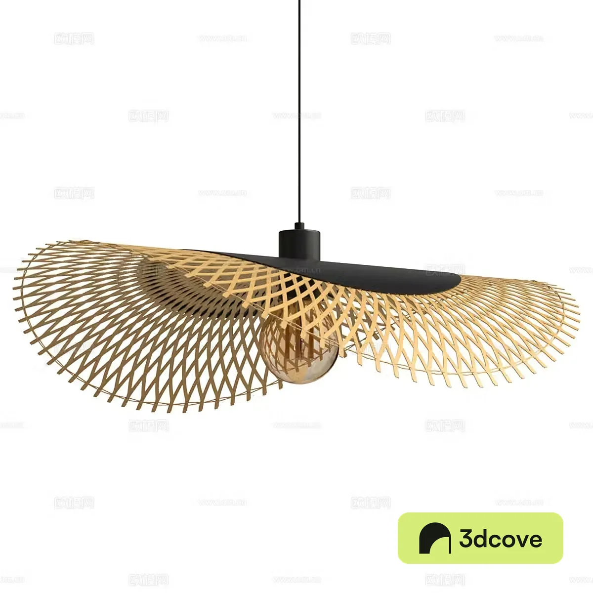 Nordic simple chandeliers restaurant chandeliers rattan chandeliers living room chandeliers