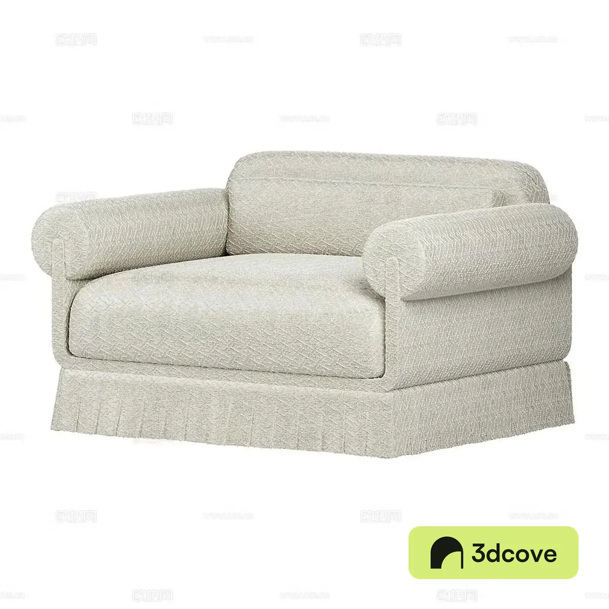 Modern single sofa leisure sofa