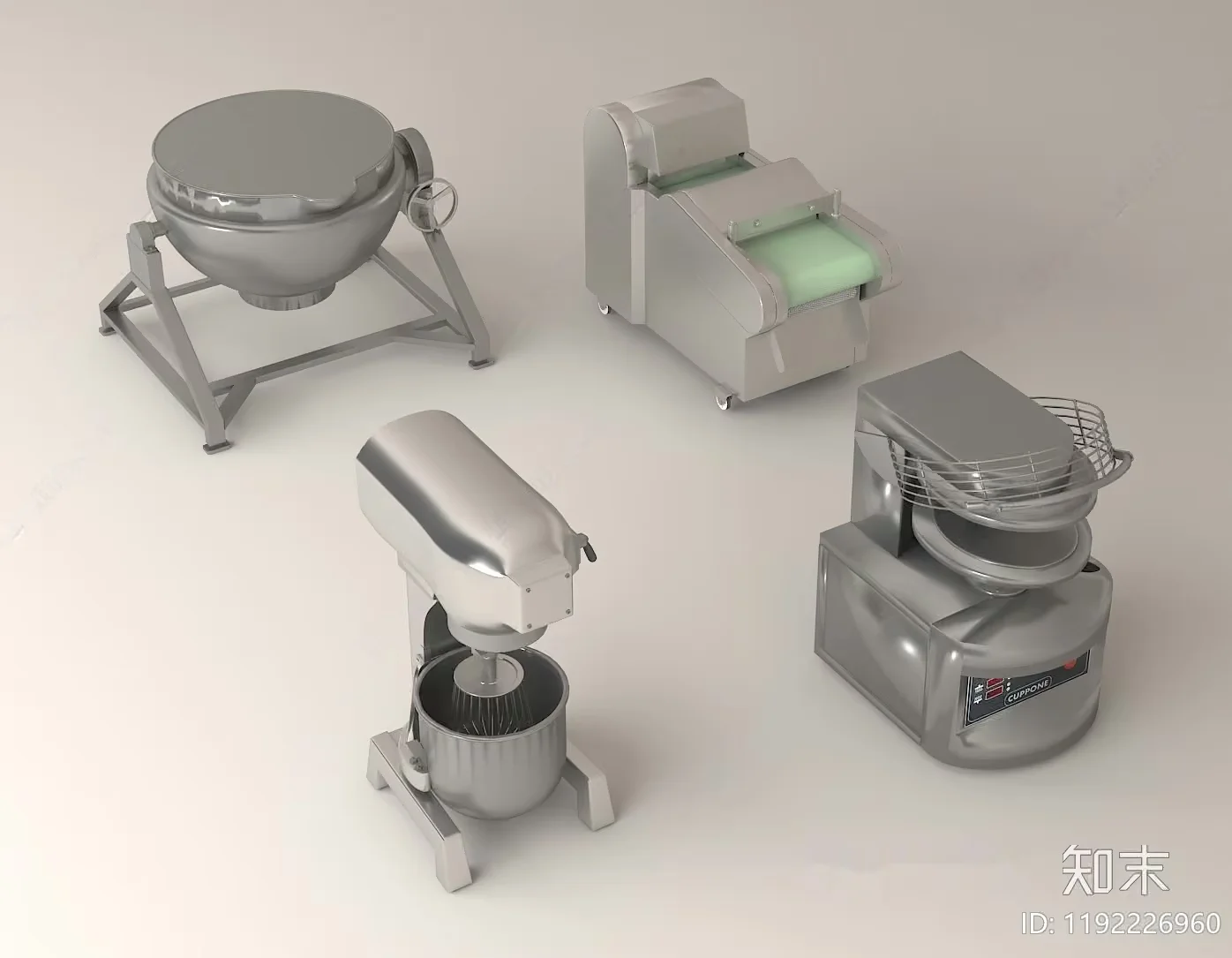 Kitchen Appliances 3D Model – 12497 – VRAY Render