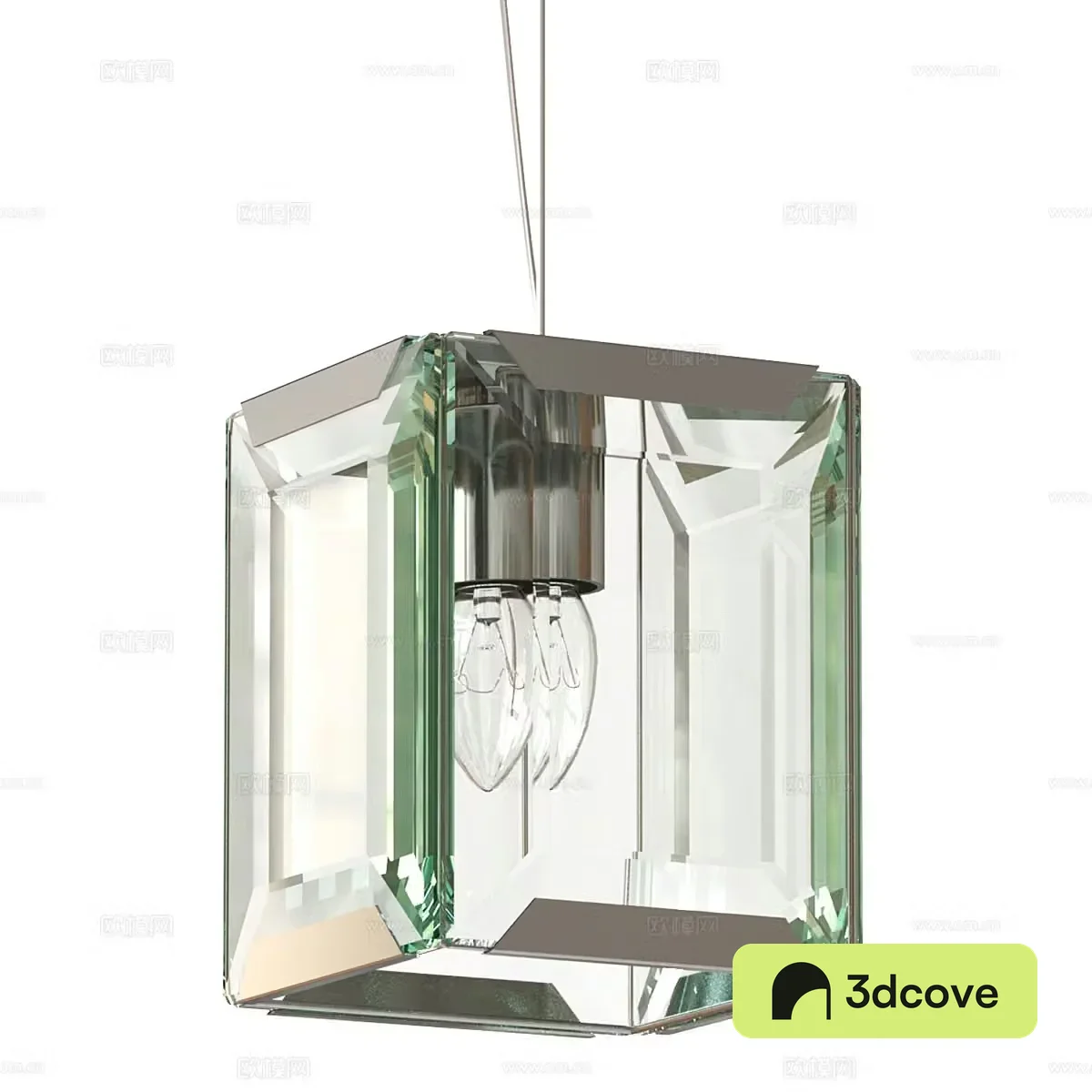 glass chandelier