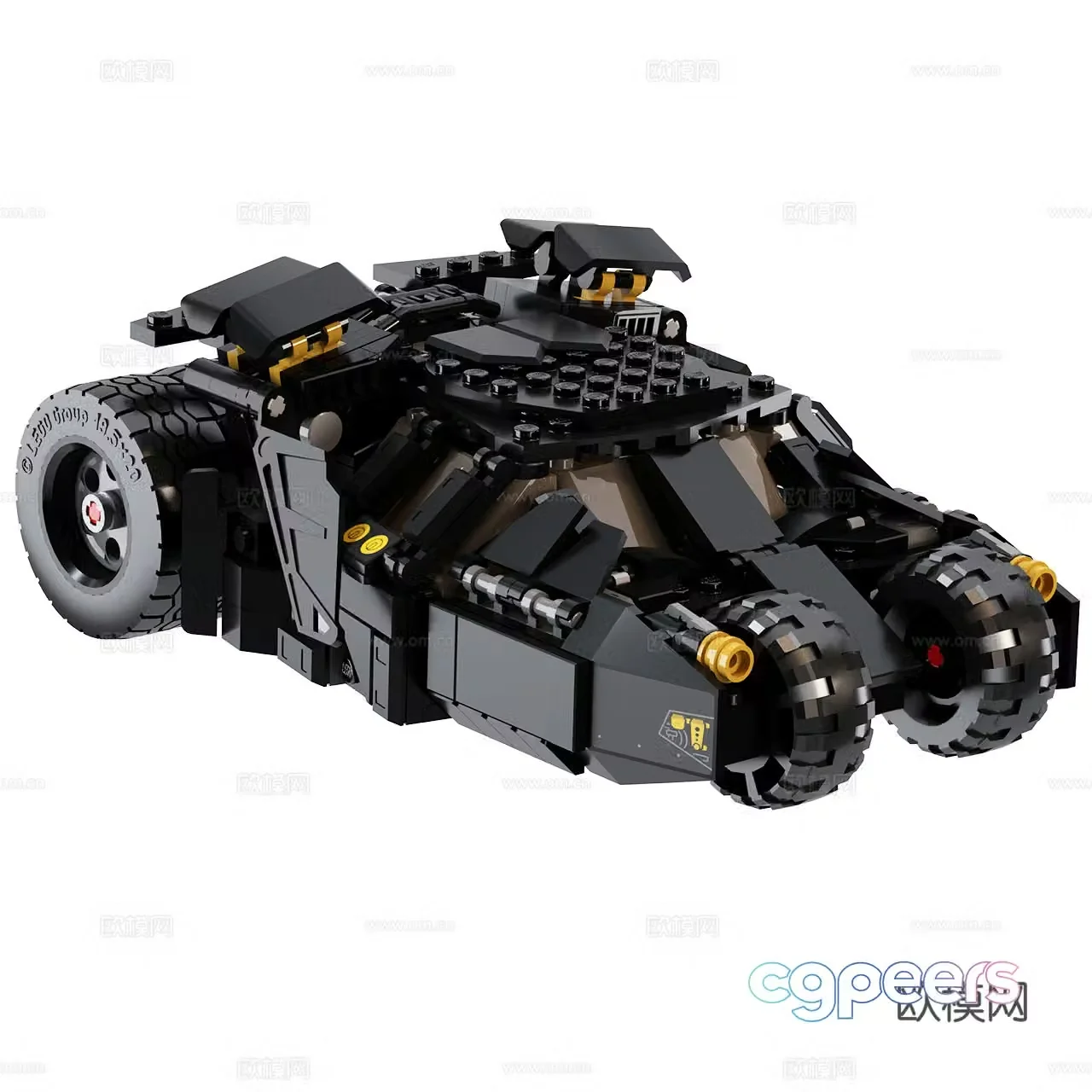 Lego toys Batmobile Lego Toy Car Children’s Toys Toys 3D Model