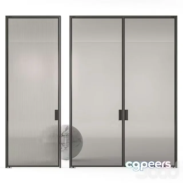 3ds Max Free – Poliform Pivot doors