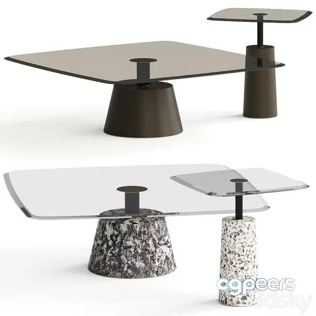 3ds Max Free – 1stDibs Bronze Glass Fumed Eucalyptus Coffee Table