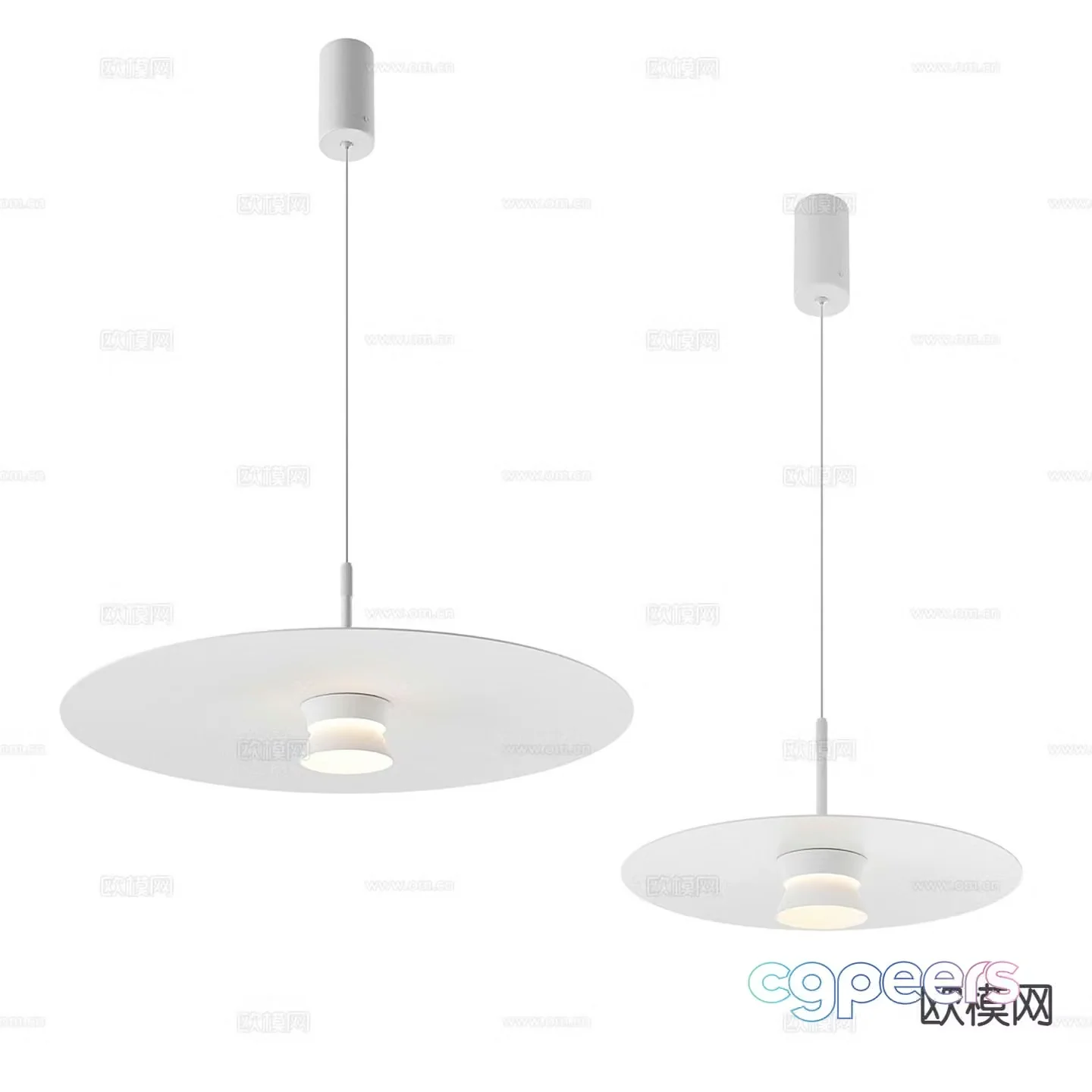 Maytoni minimalist chandelier art chandelier 3d model