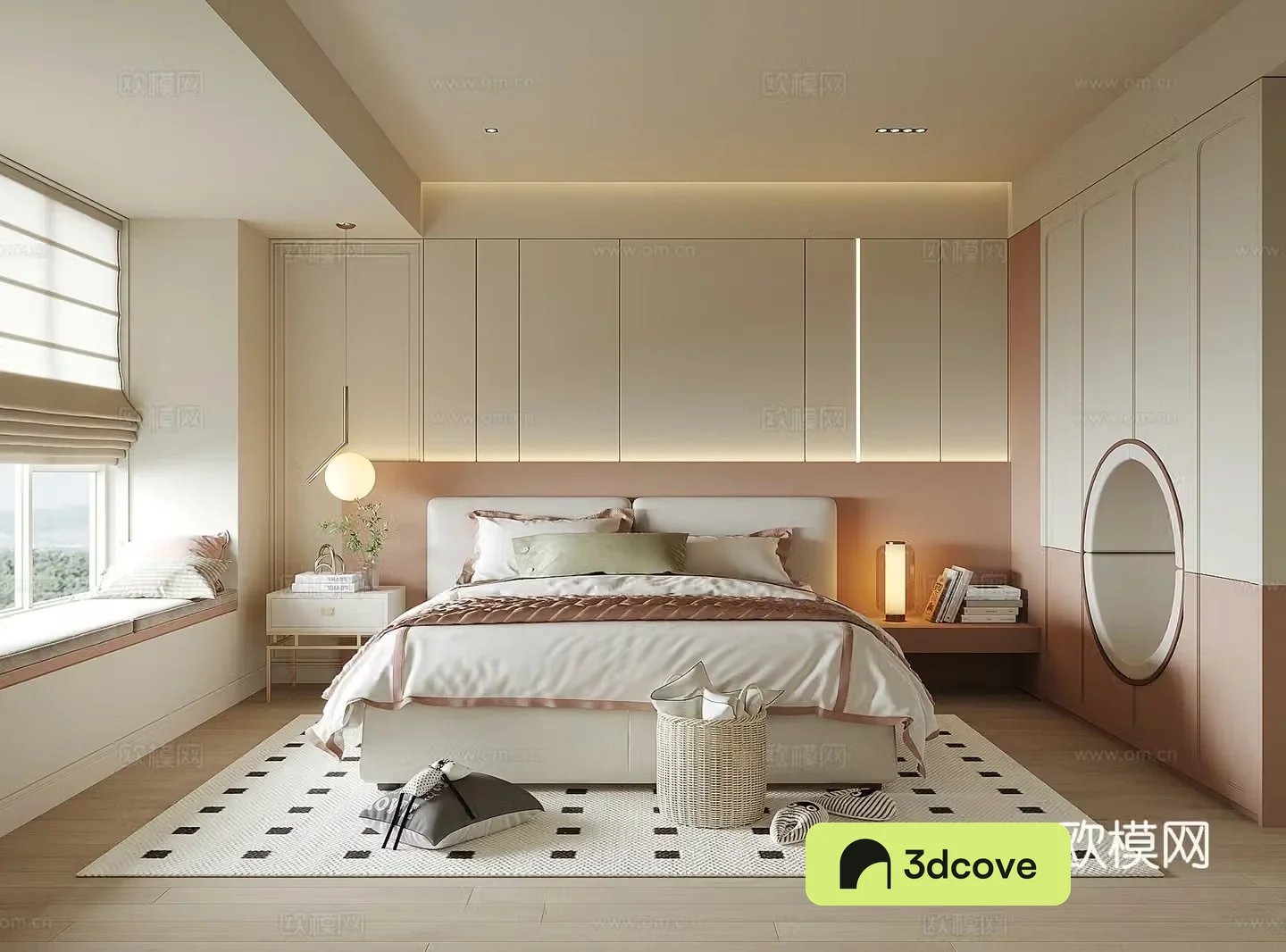 Modern girl room