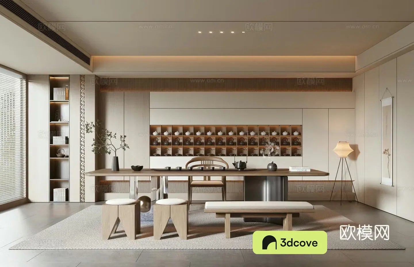 New Chinese tea room