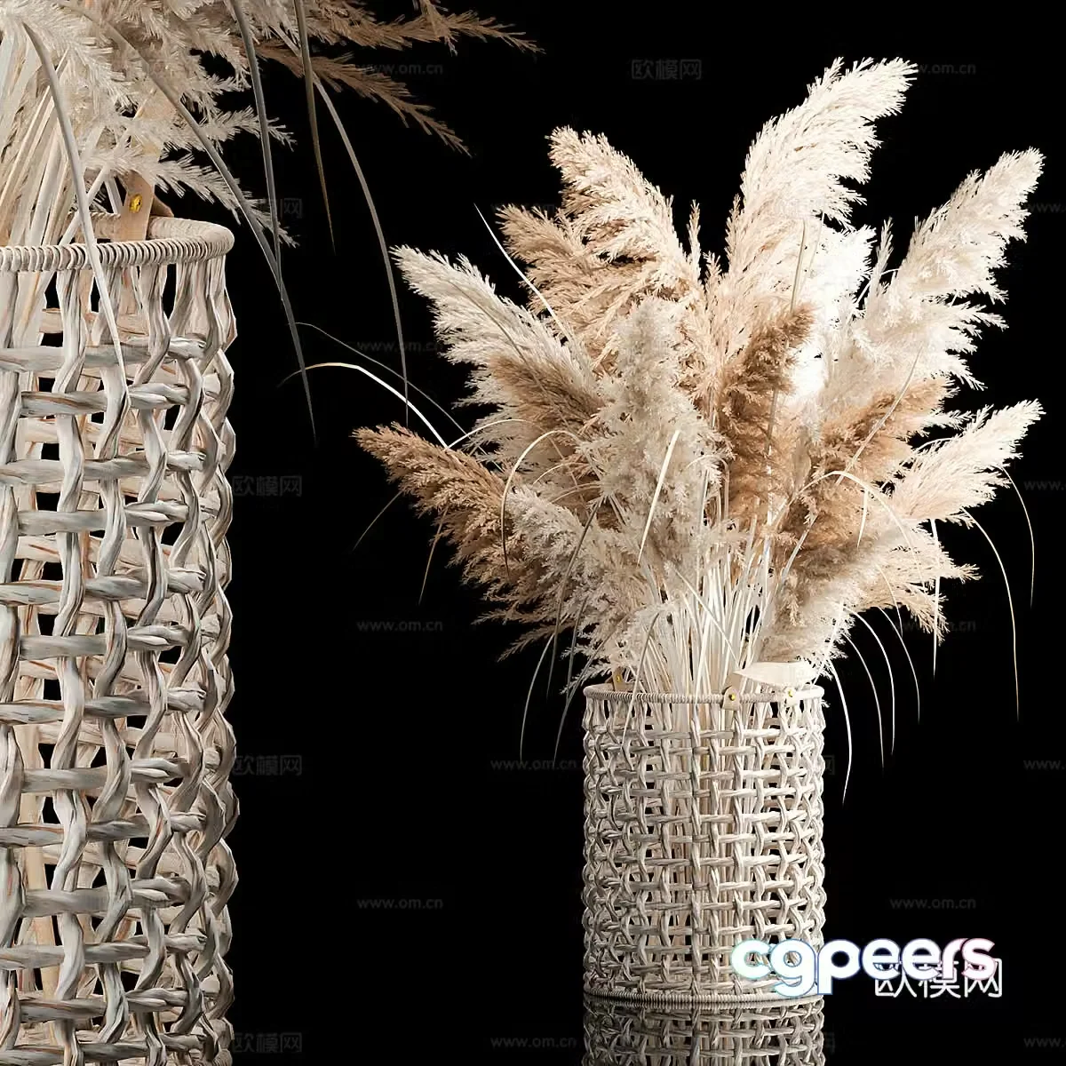 Flower art 3d model