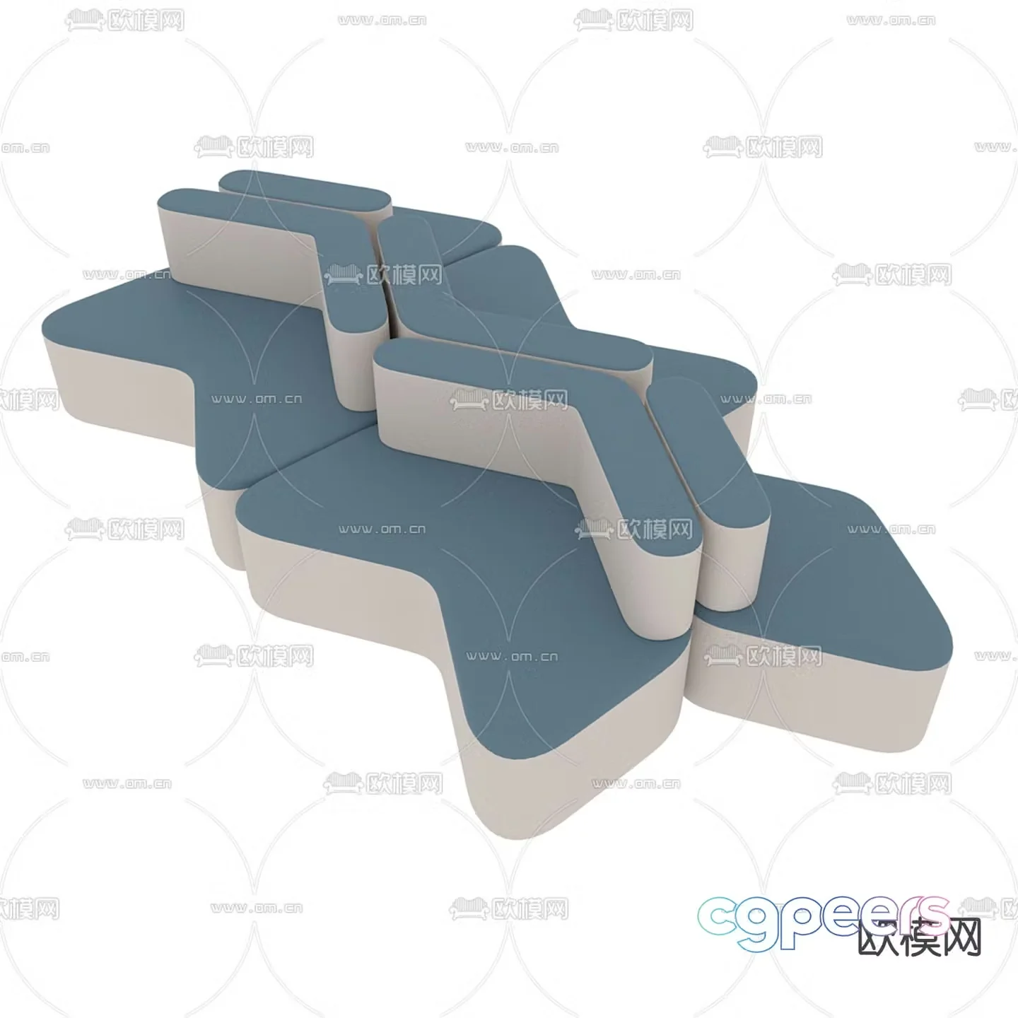 POL waiting chair 3d model