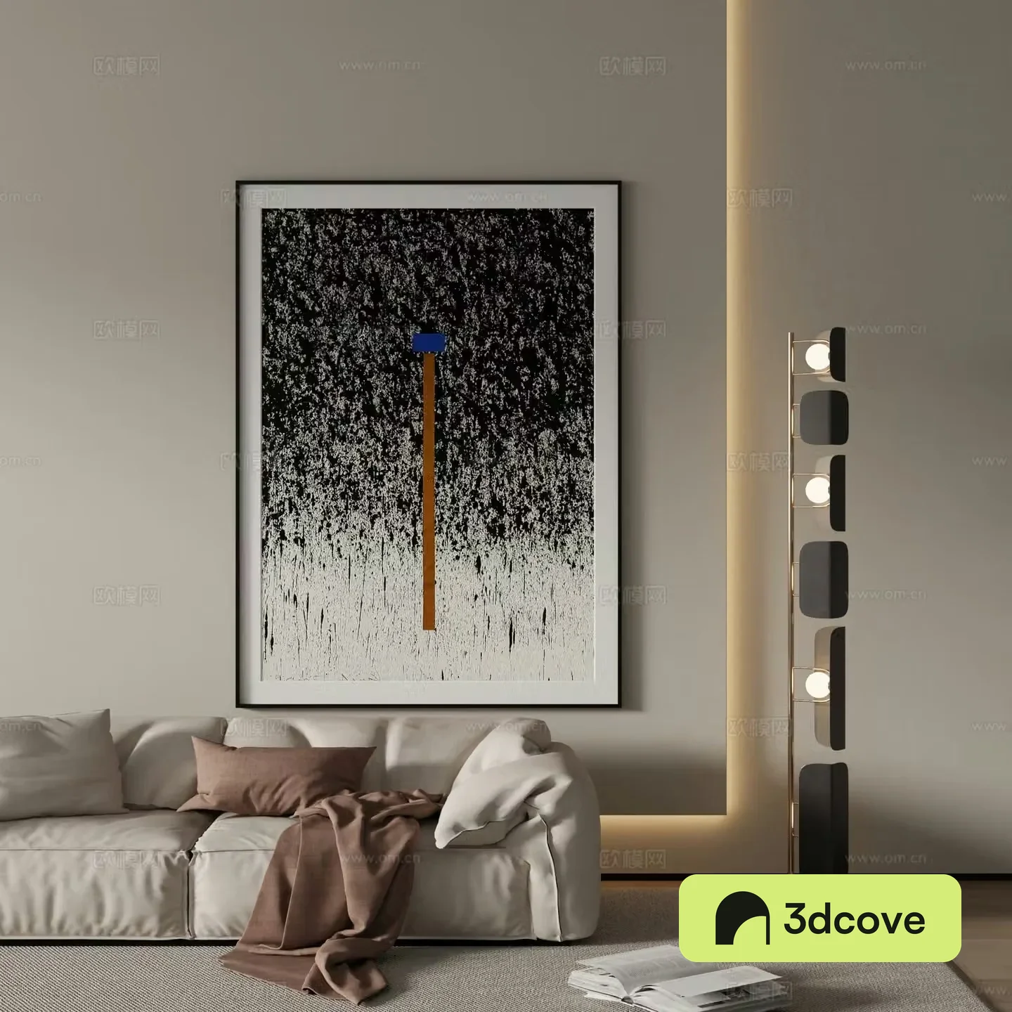 Modern abstract painting Decorative painting