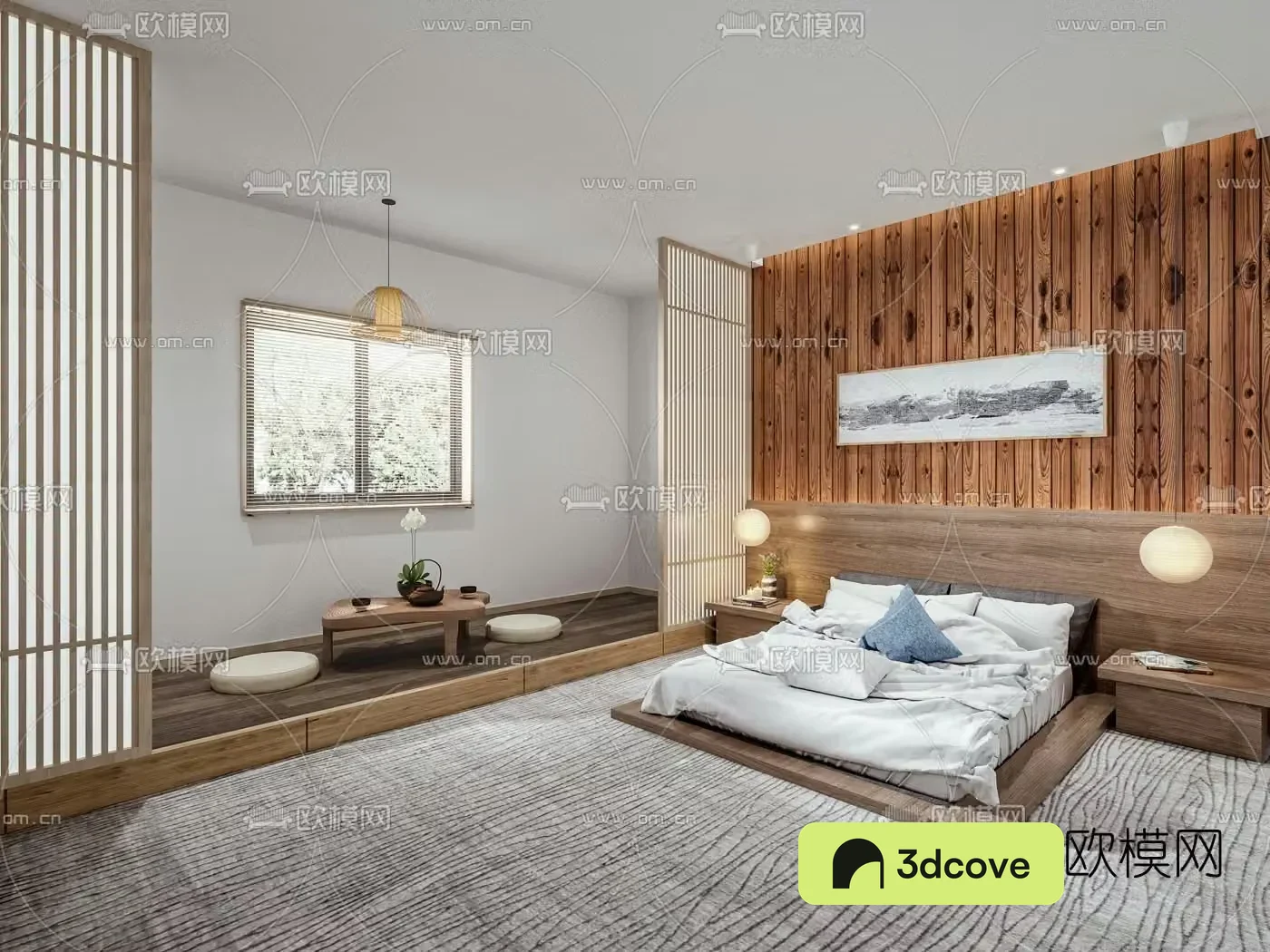Japanese simple B&B room