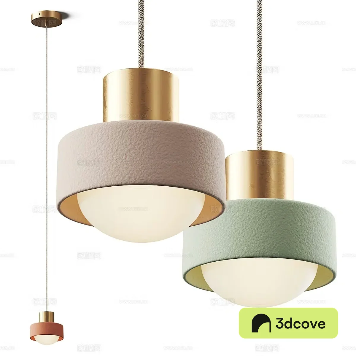 Cream style small chandelier bedside small chandelier