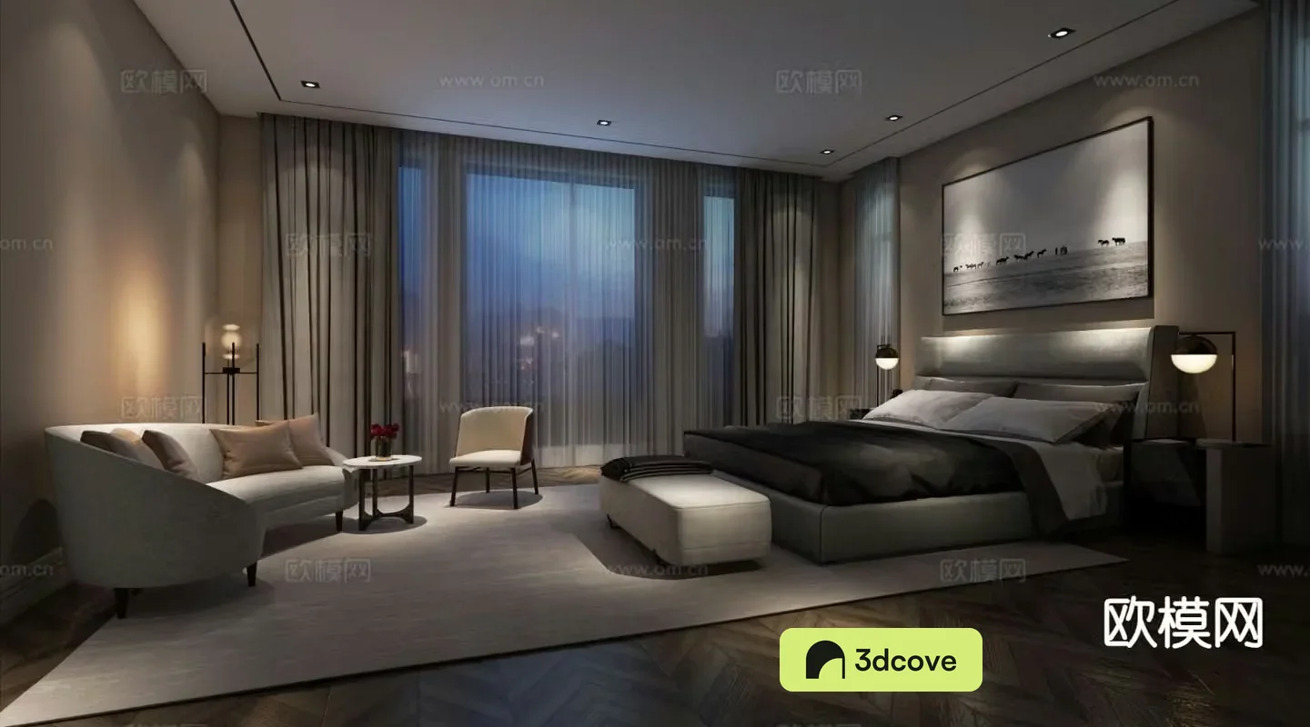 Modern bedroom master bedroom