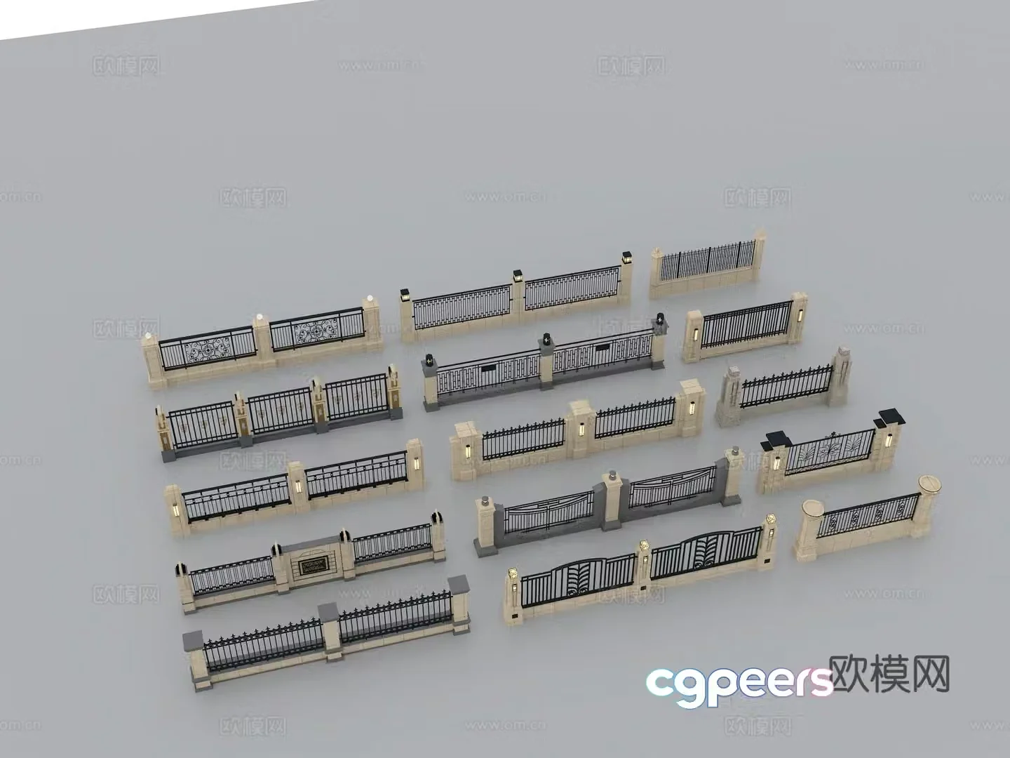 Jianou Wall 3D model