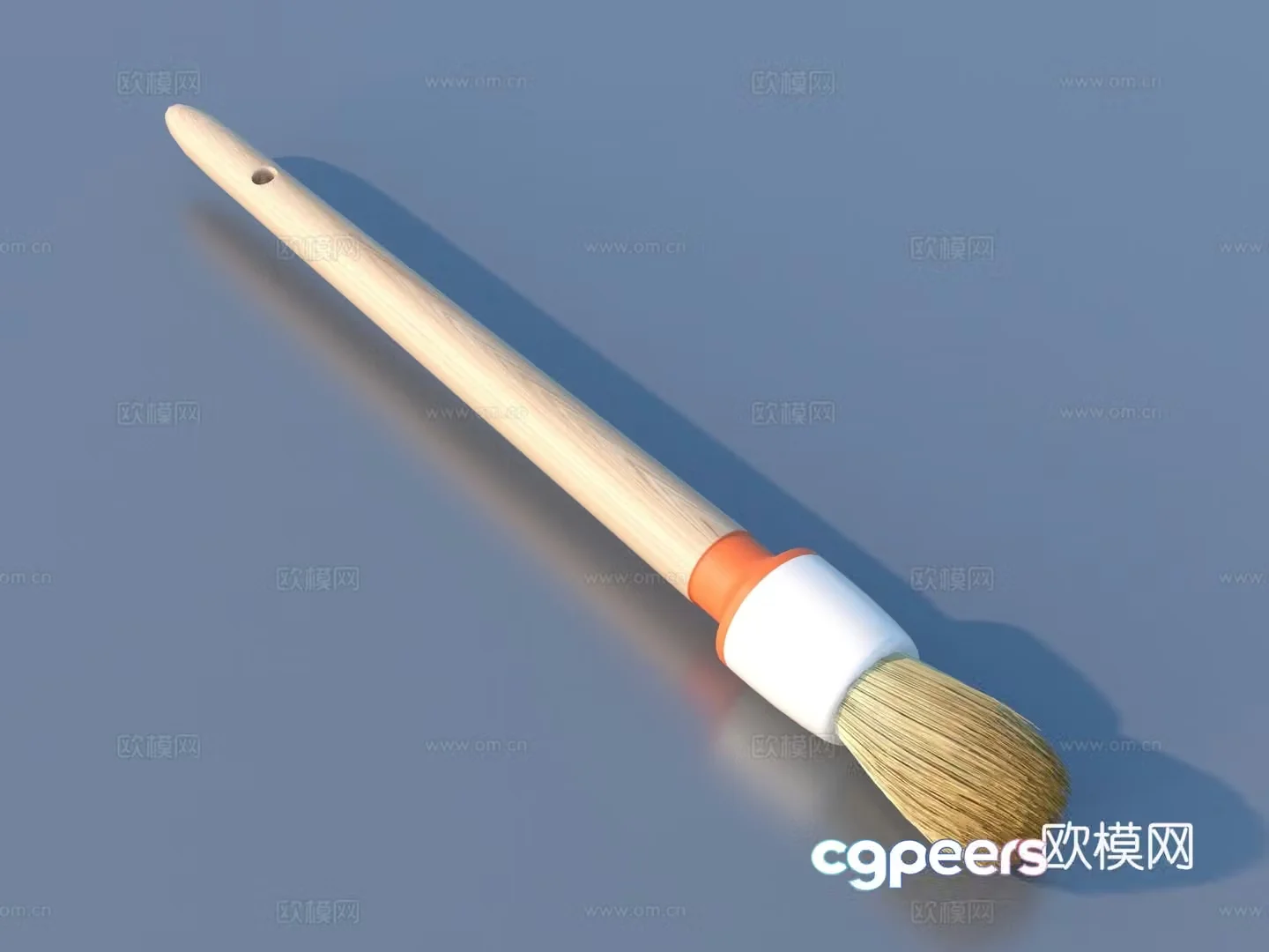 Brush Paint Brush Paint Brush (2018) 3d Model